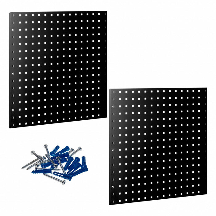 Stationary Pegboard Panels Steel
