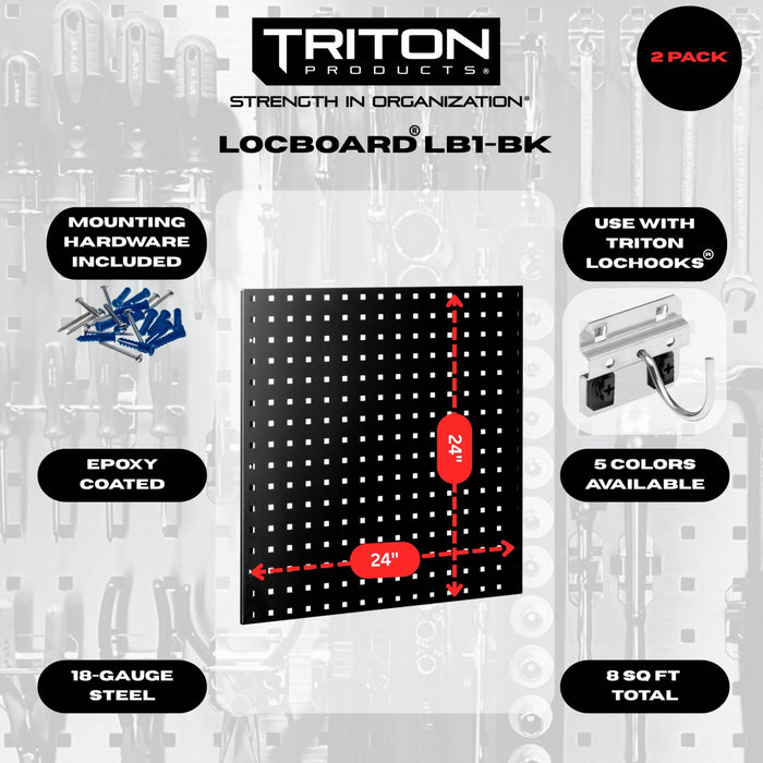 Stationary Pegboard Panels Steel