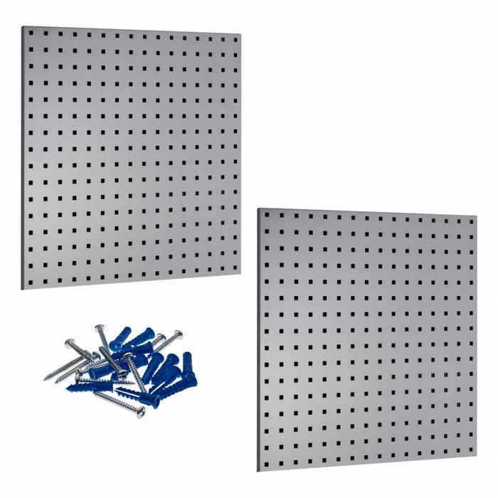 Stationary Pegboard Panels Steel