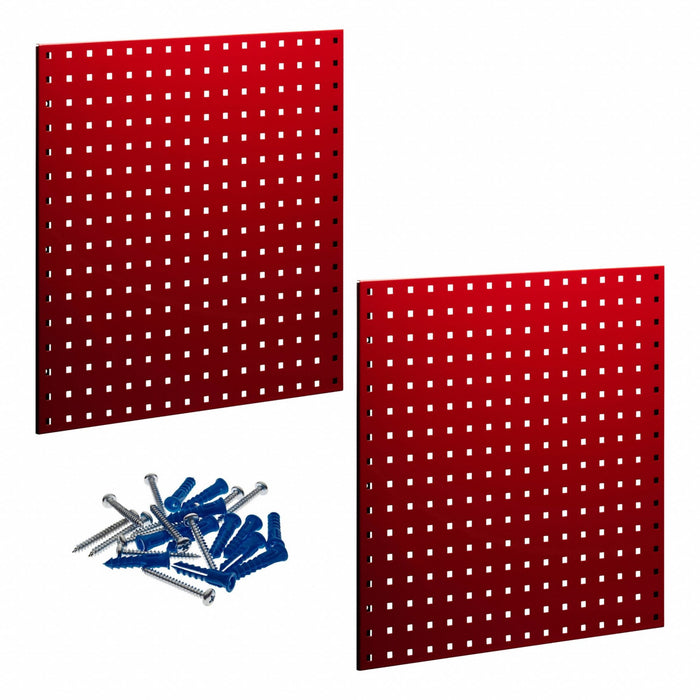 Stationary Pegboard Panels Steel