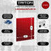 Stationary Pegboard Panels Steel