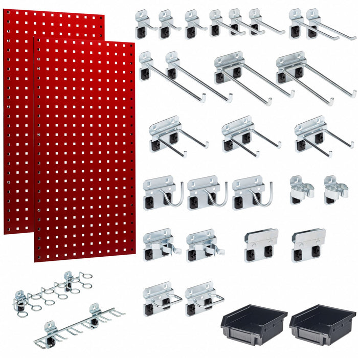 Stationary Pegboard Panels Steel