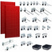 Stationary Pegboard Panels Steel