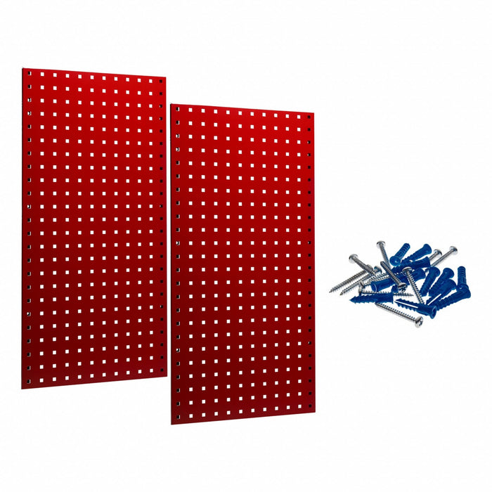 Stationary Pegboard Panels Steel
