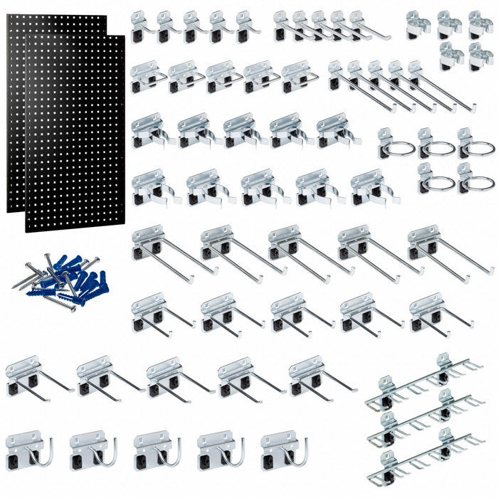 Stationary Pegboard Panels Steel