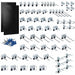 Stationary Pegboard Panels Steel