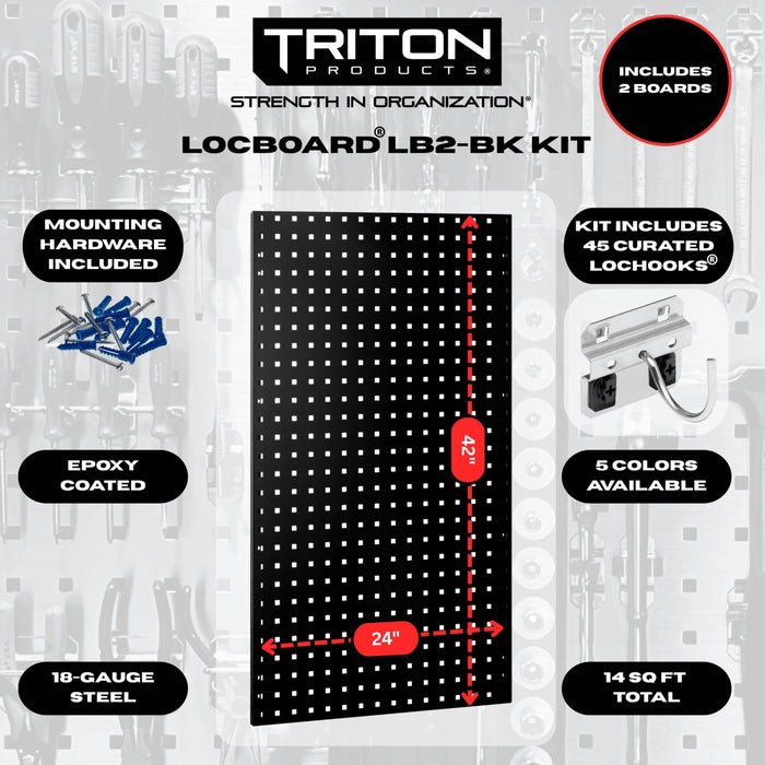 Stationary Pegboard Panels Steel