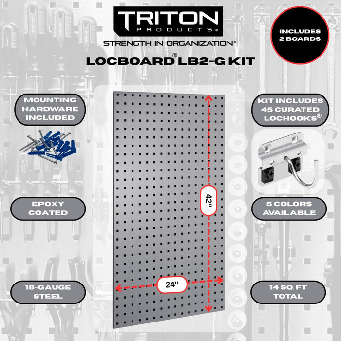 Stationary Pegboard Panels Steel