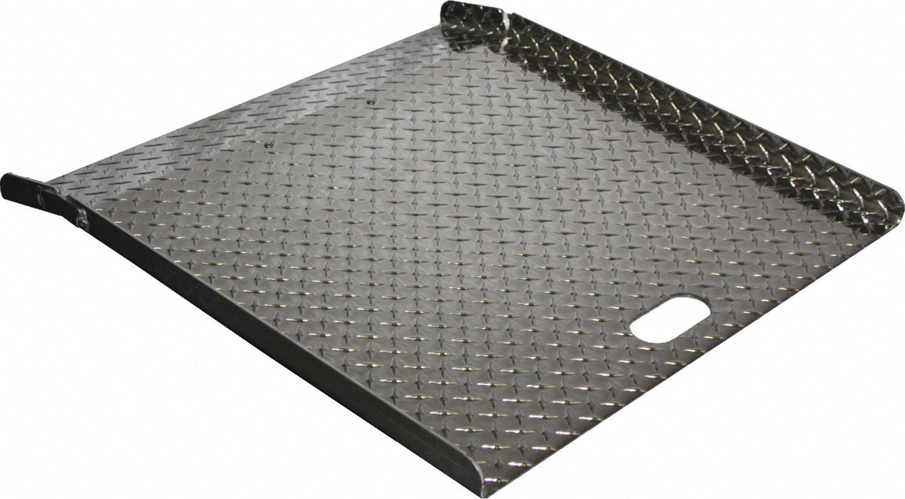 Curb Ramp Aluminum 26 in W 18 in L