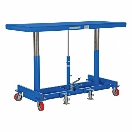 Hydraulic Lift Cart Long Deck 60 x 30 In