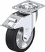 Plate Caster Swivel Rubber 7 1/2 H