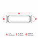 Sleeve Label Blue Polyolefin 1 in W
