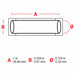 Sleeve Label Red Polyolefin 1 in W