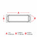 Sleeve Polyolefin Pink 1 W