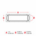 Sleeve Label Blue Polyolefin 1 in W