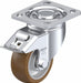 Plate Caster Swivel Polyurethane 5 1/2 H