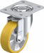 Plate Caster Swivel Polyurethane 6 1/2 H