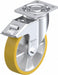 Plate Caster Swivel Polyurethane 9 5/8 H