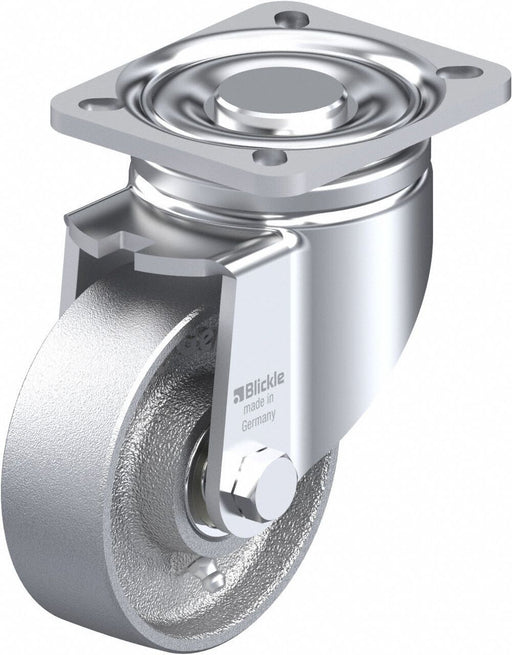 Plate Caster Swivel Metal 5 1/2 H