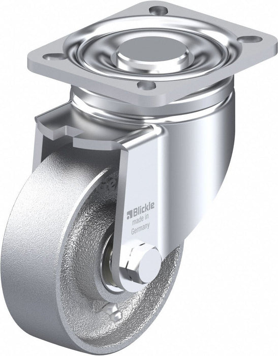 Plate Caster Swivel Metal 5 1/2 H