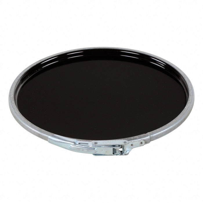 Pail Lid 12.75 in OD Steel Black