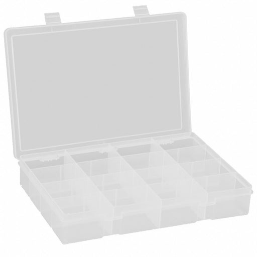 K4971 CompartmentBox 13.125inW 9inL Clear