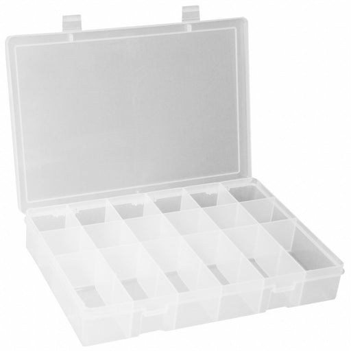 K4971 CompartmentBox 13.125inW 9inL Clear