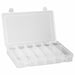 K4971 CompartmentBox 13.125inW 9inL Clear