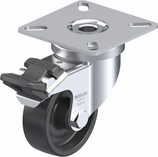 Plate Caster Swivel 2 13/16 H