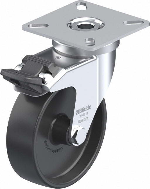 Plate Caster Swivel 3 15/16 H