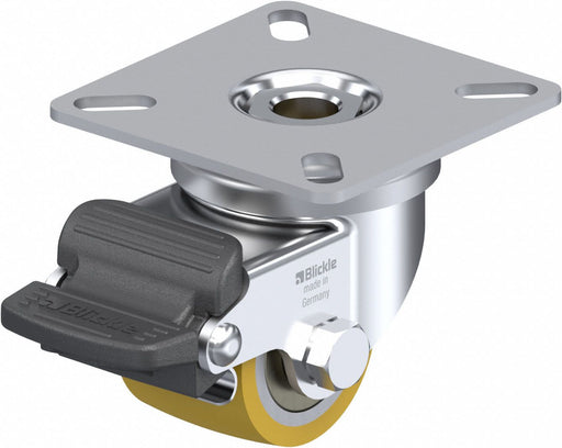 PlateCaster Swivel Polyurethane 2 1/16 H
