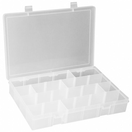 CompartmentBox 13.125inW 9inL Clear