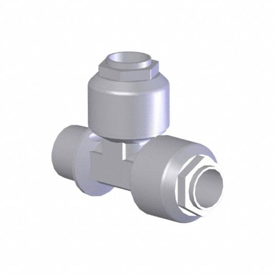 High Purity Fitting Adapter PFA Tee