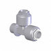 High Purity Fitting Adapter PFA Tee