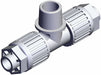 High Purity Fitting Adapter PFA Tee