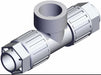 High Purity Fitting Adapter PFA Tee
