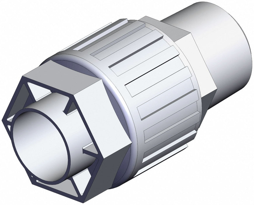High Priority Tube Fitting Coupling PFA