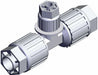 High Purity Fitting Reducer PFA Tee