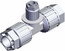 High Purity Fitting Reducer PFA Tee
