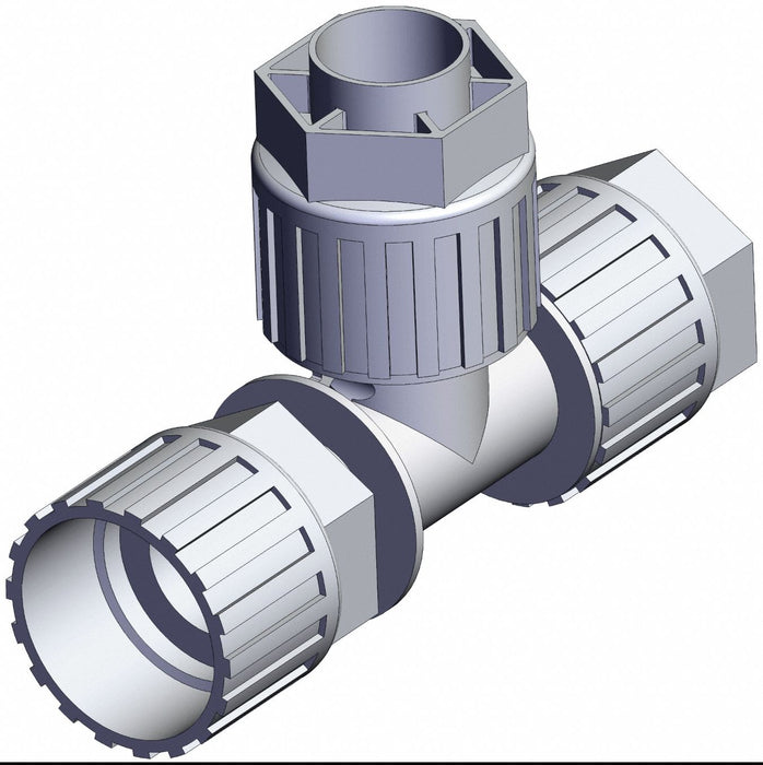 High Purity Fitting Union PFA