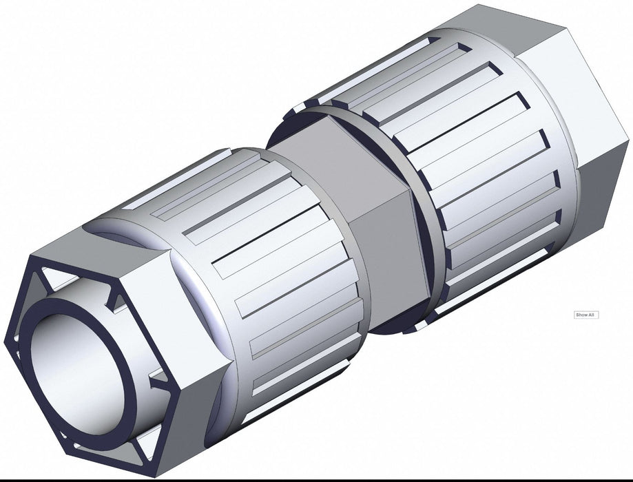High Priority Tube Fitting Union PFA