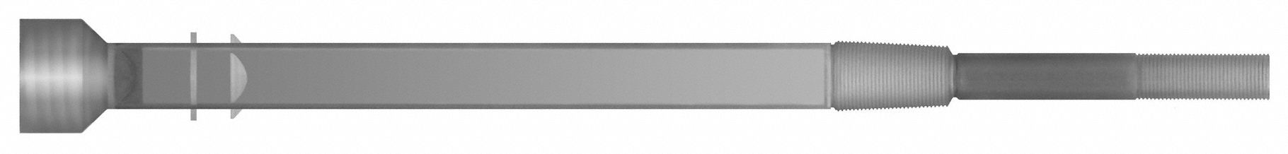 Mixing Nozzle Clear Nylon 11 1/2 L PK10