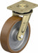 Plate Caster Swivel Polyurethane 9 5/8 H