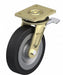 Plate Caster Swivel Rubber 9 5/8 H
