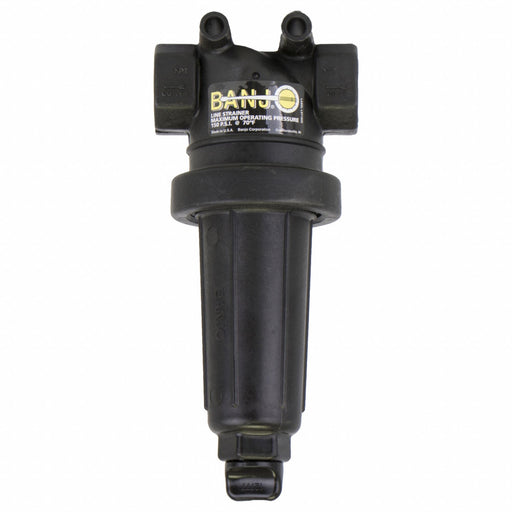Inline Strainer 9 in H 1 190 micron