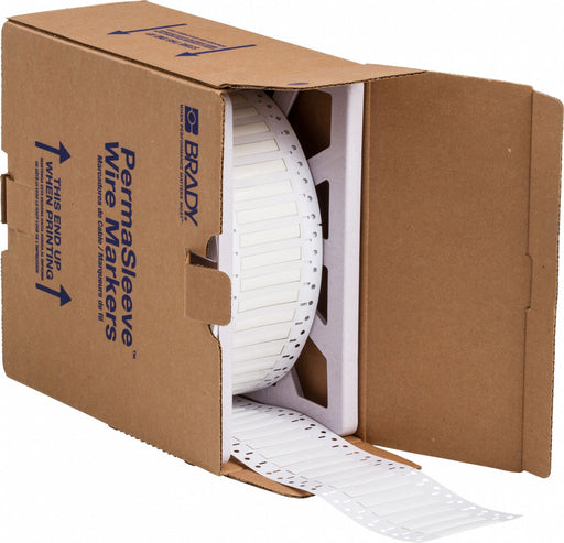 SleeveLabel White Polyolefin 21/32inW