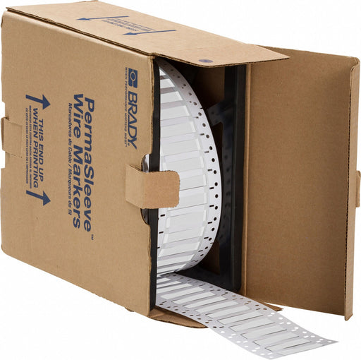 Sleeve Label White Polyolefin 1 in W