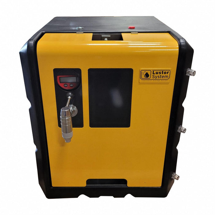 Fluid Storage Container Yellow Plastic