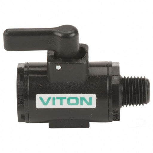 Manual 2-Way Ball Valve NPT Polypro