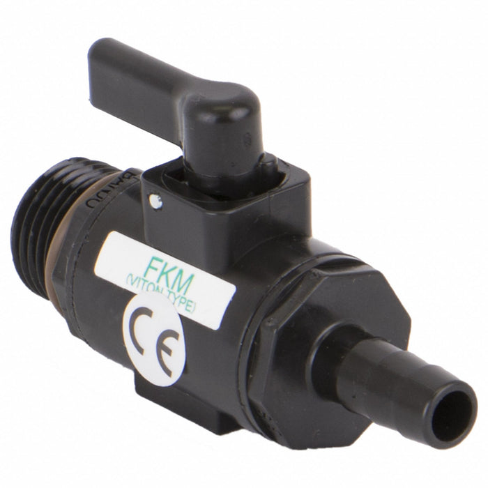 Manual 2-Way Ball Valve NPT Polypro